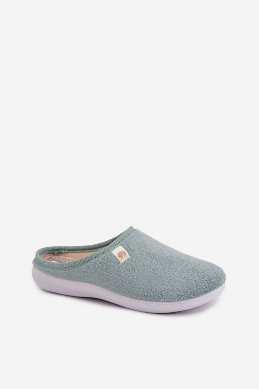 Zapatillas de casa en color menta Inblu EC000102