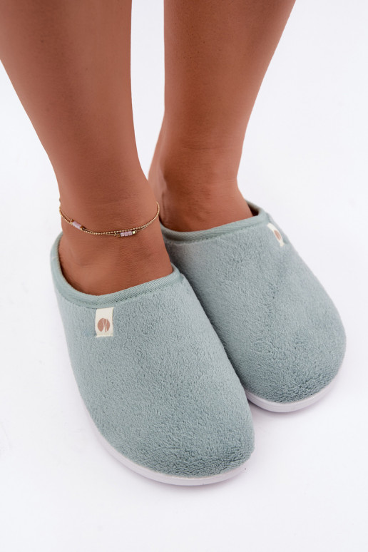Zapatillas de casa en color menta Inblu EC000102