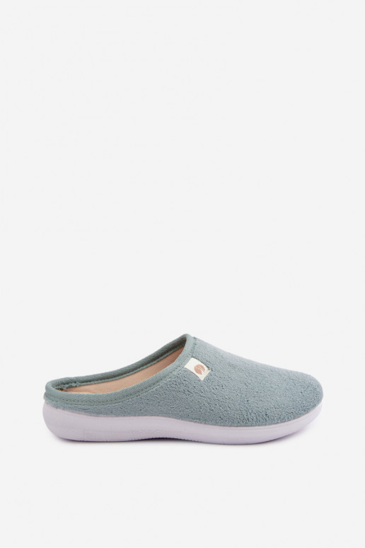 Zapatillas de casa en color menta Inblu EC000102
