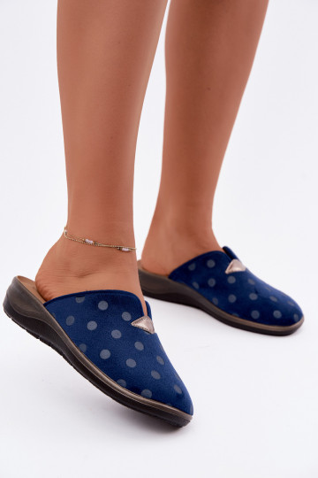 Zapatillas de mujer Inblu OD000014 azul oscuro