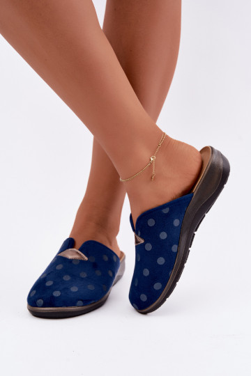 Zapatillas de mujer Inblu OD000014 azul oscuro 2