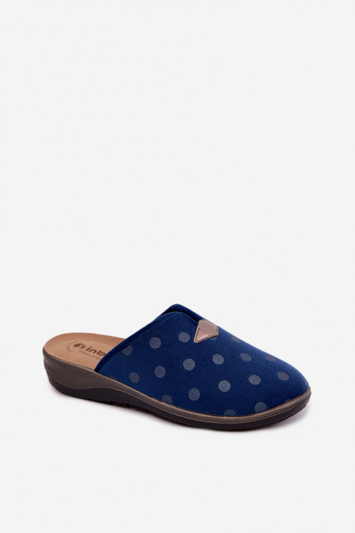 Zapatillas de mujer Inblu OD000014 azul oscuro