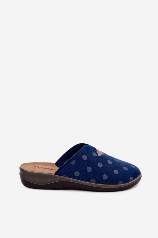 Zapatillas de mujer Inblu OD000014 azul oscuro
