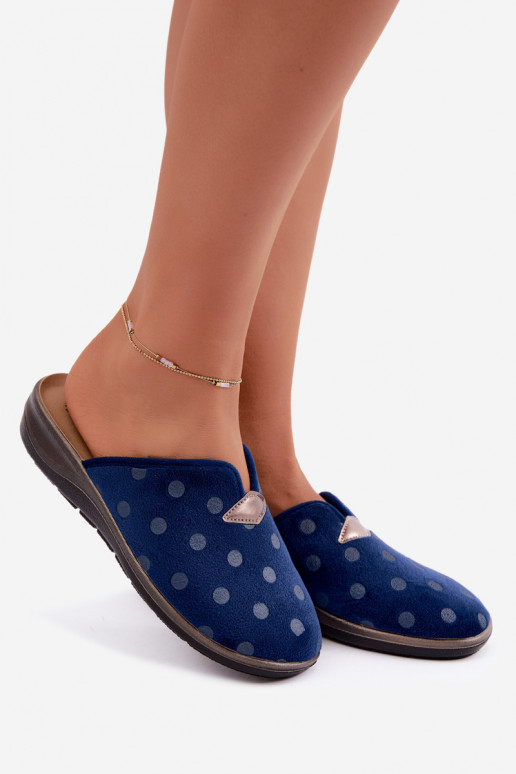 Zapatillas de mujer Inblu OD000014 azul oscuro