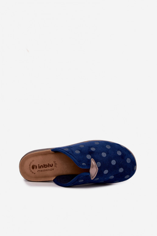 Zapatillas de mujer Inblu OD000014 azul oscuro