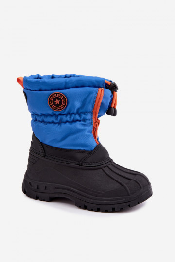 Botas de nieve para niños azul-negro Big Star SS374032