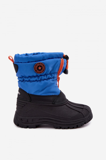 Botas de nieve para niños azul-negro Big Star SS374032 2