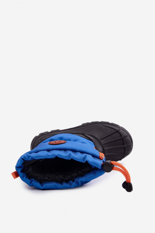 Botas de nieve para niños azul-negro Big Star SS374032
