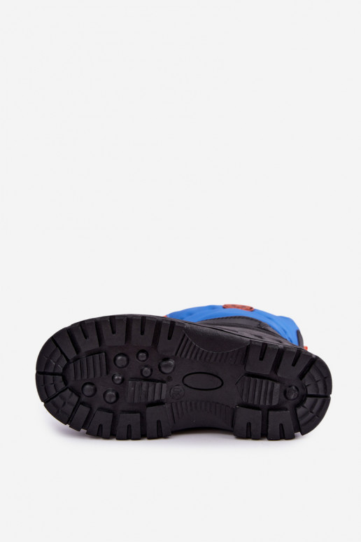 Botas de nieve para niños azul-negro Big Star SS374032