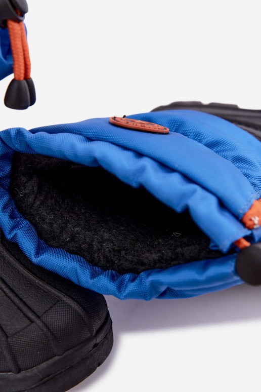 Botas de nieve para niños azul-negro Big Star SS374032