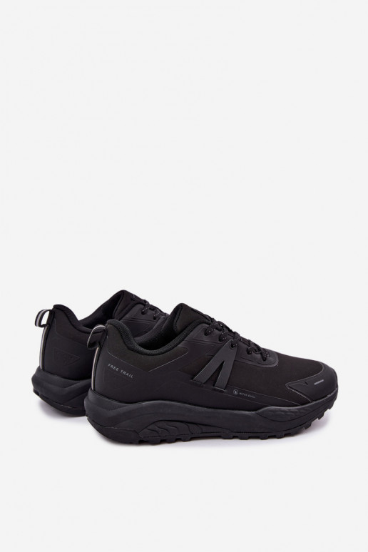 Zapatos impermeables para hombres Outdoor en negro Elroy