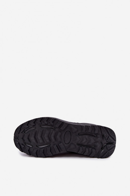 Zapatos impermeables para hombres Outdoor en negro Elroy