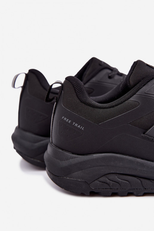 Zapatos impermeables para hombres Outdoor en negro Elroy
