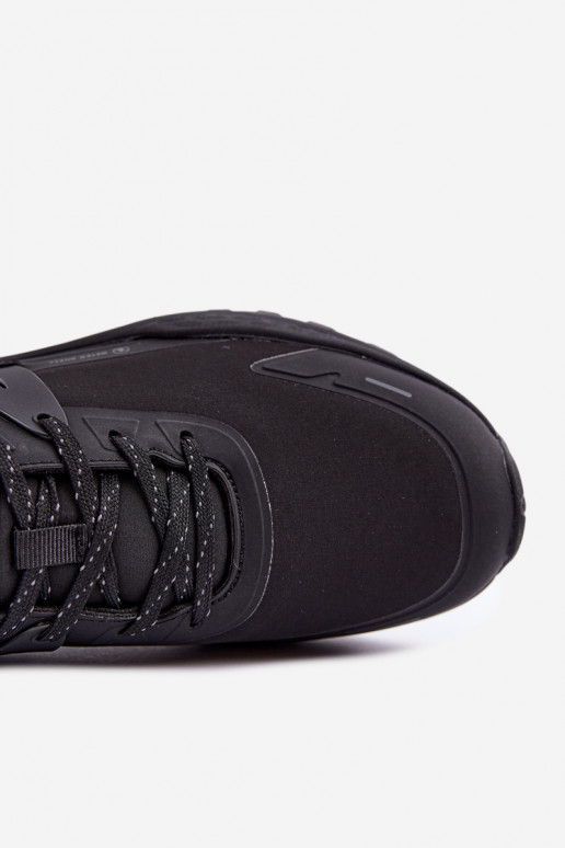 Zapatos impermeables para hombres Outdoor en negro Elroy