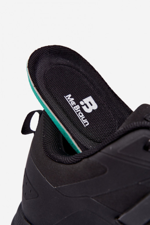 Zapatos impermeables para hombres Outdoor en negro Elroy