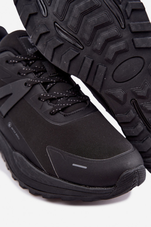 Zapatos impermeables para hombres Outdoor en negro Elroy