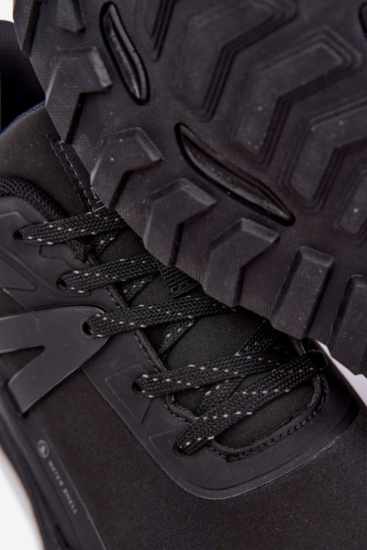 Zapatos impermeables para hombres Outdoor en negro Elroy