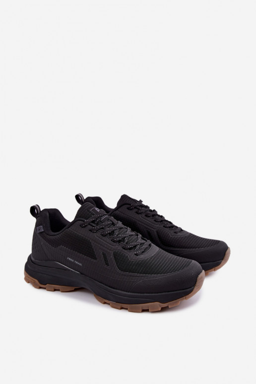 Zapatos deportivos para hombres en negro Carro