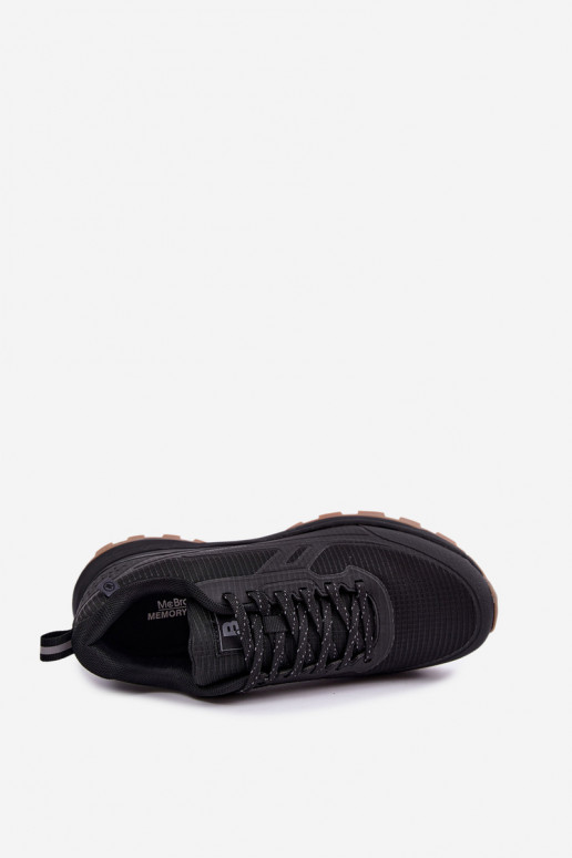 Zapatos deportivos para hombres en negro Carro