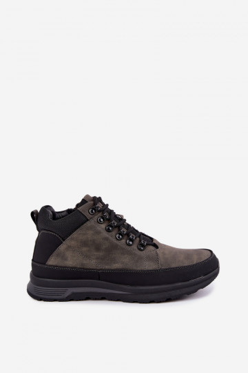 Botas de senderismo aisladas para hombres en gris Nivelle 2