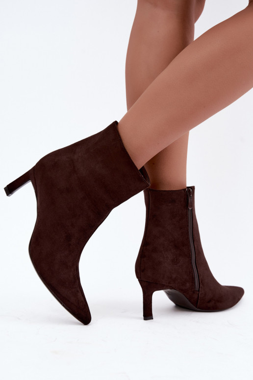 Botines cálidos para mujer con tacones finos Carlia