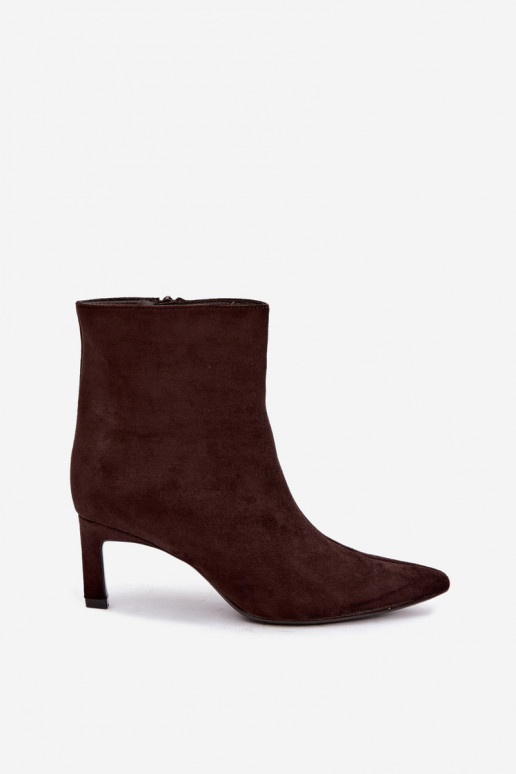 Botines cálidos para mujer con tacones finos Carlia