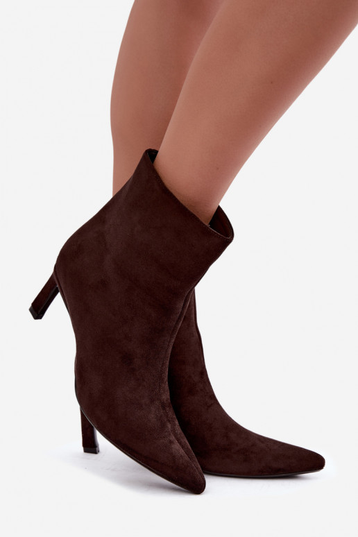 Botines cálidos para mujer con tacones finos Carlia