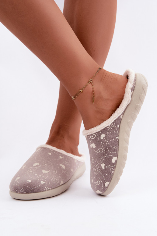 Zapatillas de mujer grises con patrones Inblu ET000041
