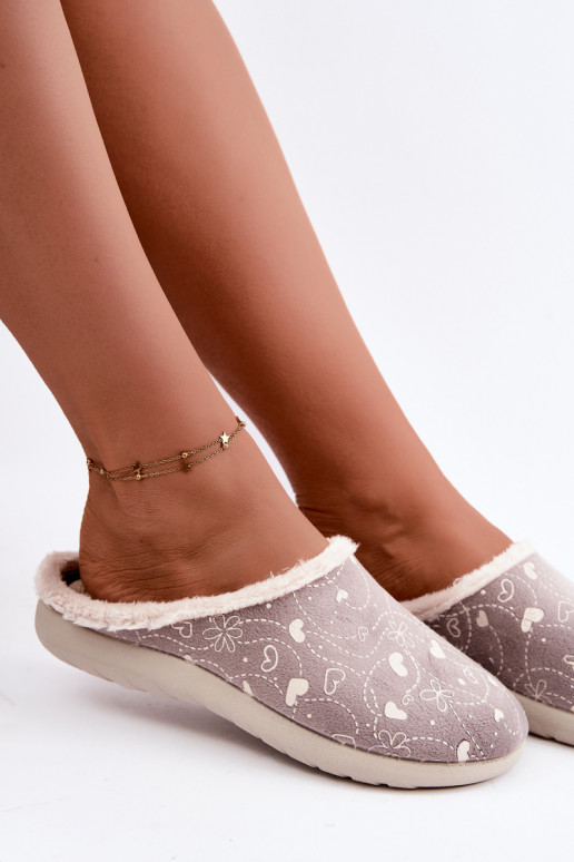 Zapatillas de mujer grises con patrones Inblu ET000041