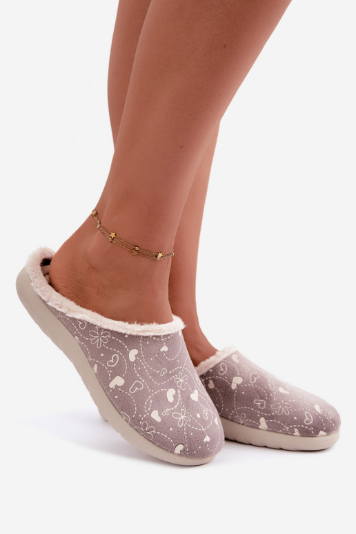 Zapatillas de mujer grises con patrones Inblu ET000041