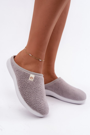 Zapatillas de casa para mujer grises Inblu EC000102