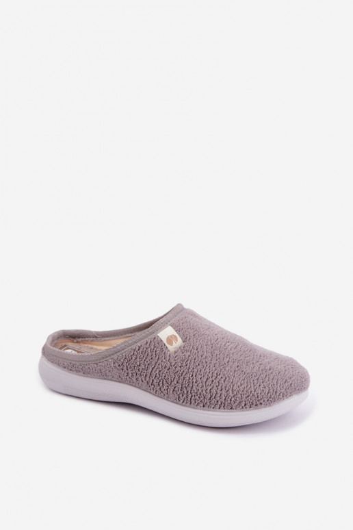 Zapatillas de casa para mujer grises Inblu EC000102