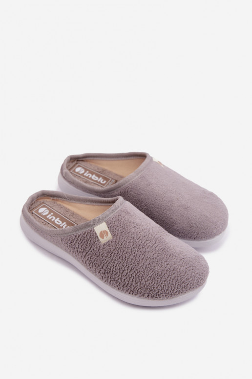 Zapatillas de casa para mujer grises Inblu EC000102