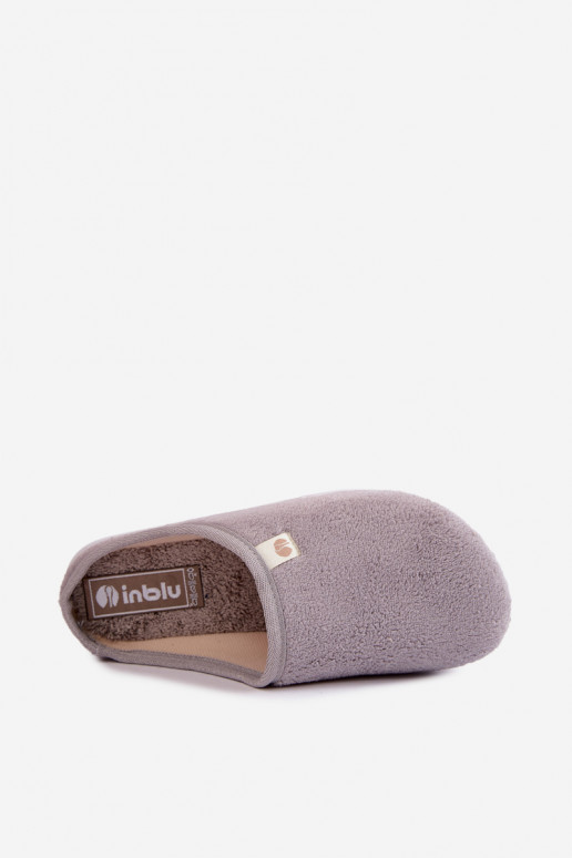 Zapatillas de casa para mujer grises Inblu EC000102