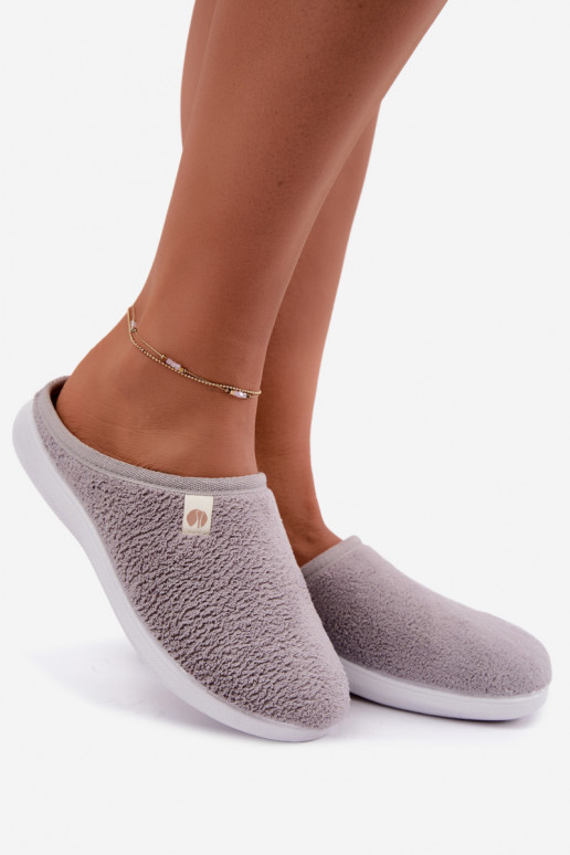 Zapatillas de casa para mujer grises Inblu EC000102