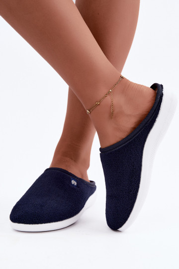 Zapatillas de casa para mujer azul oscuro Inblu EC000102