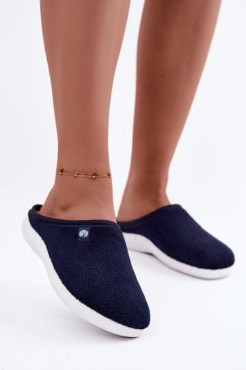Zapatillas de casa para mujer azul oscuro Inblu EC000102 2