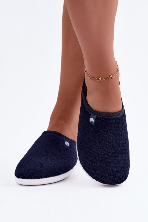 Zapatillas de casa para mujer azul oscuro Inblu EC000102