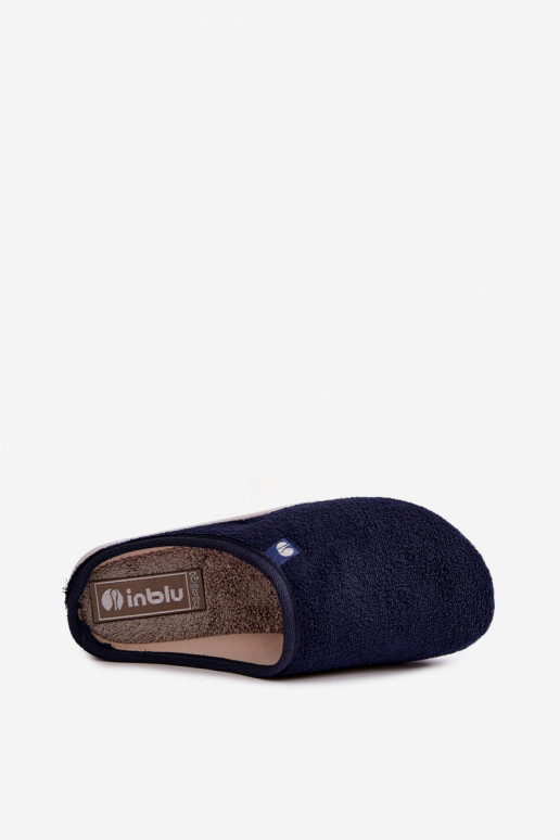 Zapatillas de casa para mujer azul oscuro Inblu EC000102