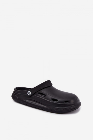 Zuecos de espuma negros para hombres Toren