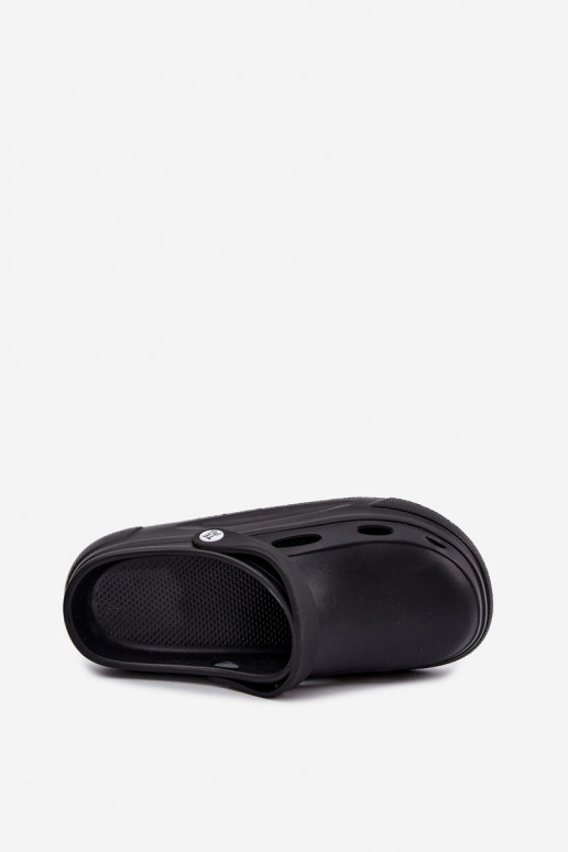 Zuecos de espuma negros para hombres Toren
