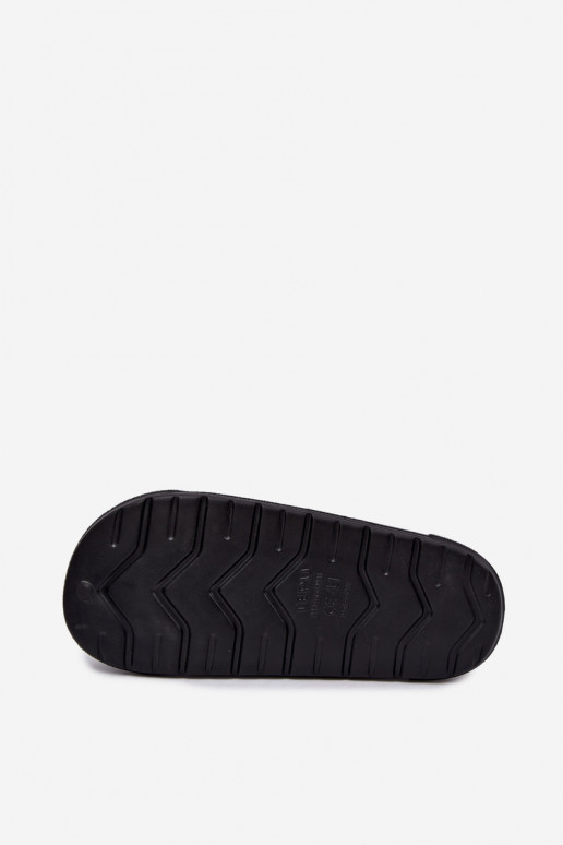 Zuecos de espuma negros para hombres Toren