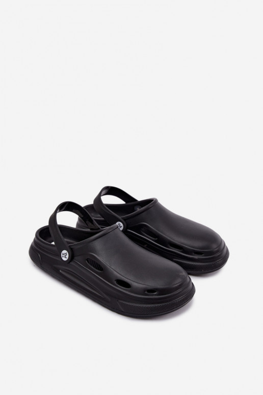 Zuecos de espuma negros para hombres Toren