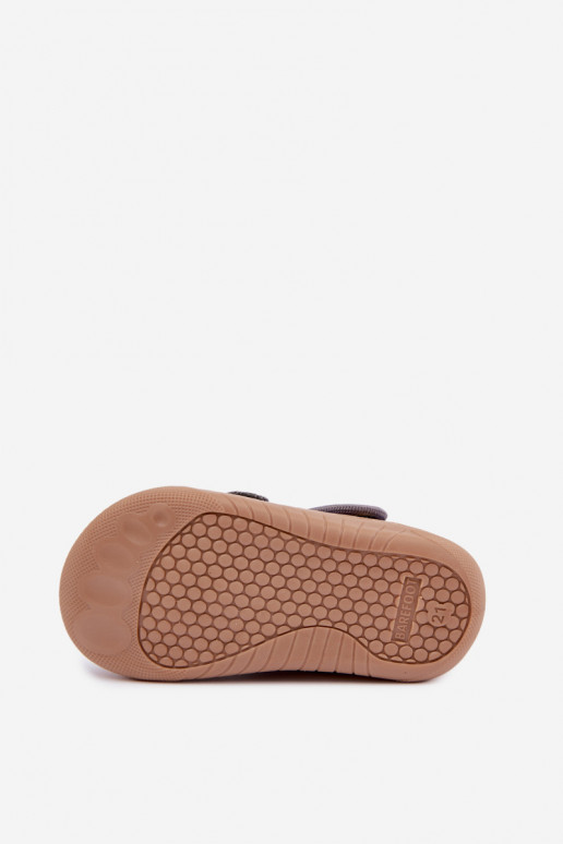 Zapatillas infantiles Barefoot Milami en gris Lumi