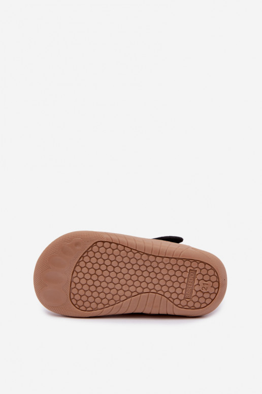 Zapatillas infantiles con cierres adhesivos Milami estampado de leopardo amarillo-negro Talirae