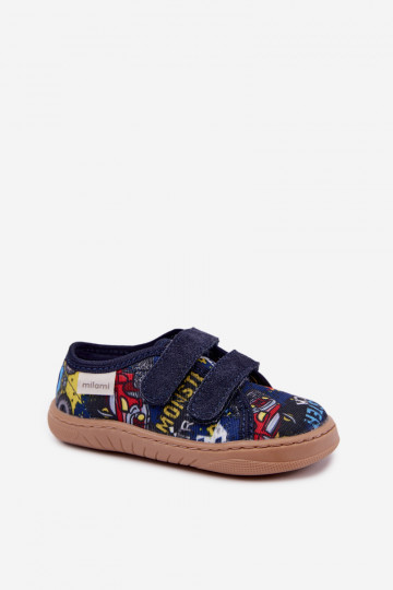 Zapatillas para niños Milami azul oscuro Saphira