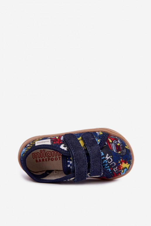 Zapatillas para niños Milami azul oscuro Saphira