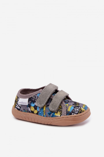 Zapatillas para niños Milami grises Saphira
