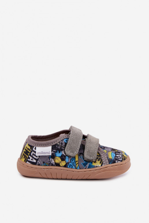 Zapatillas para niños Milami grises Saphira