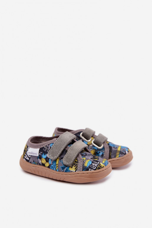 Zapatillas para niños Milami grises Saphira